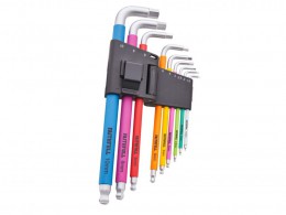 Faithfull 9 Piece Colour Coded Hex Key Set £14.99